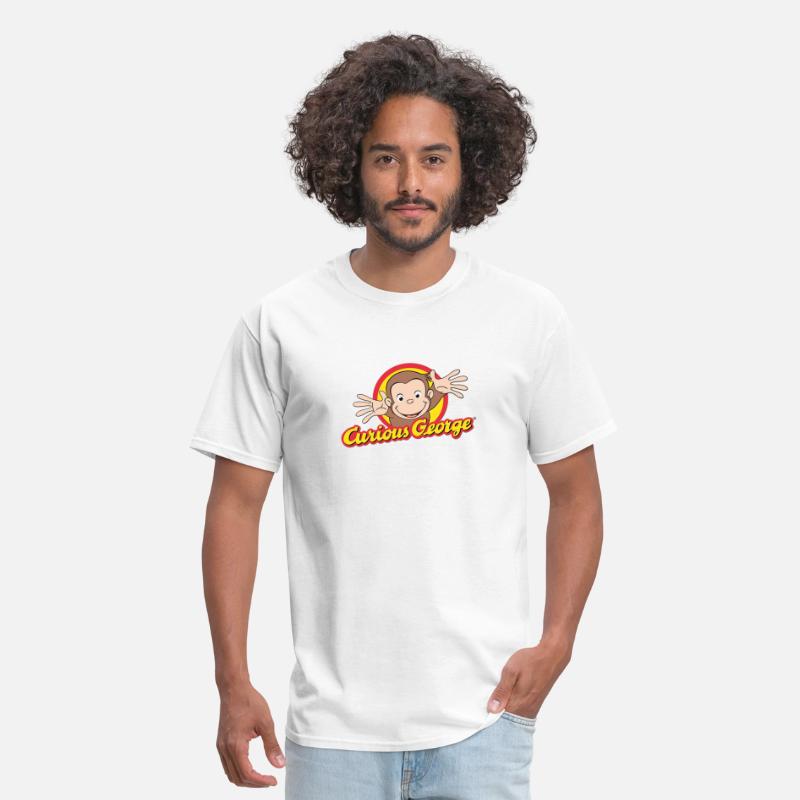 curious george mens shirt